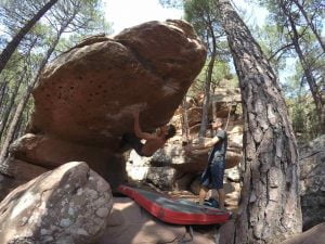 Bouldern in Albarracin