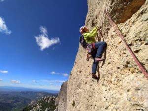 Multipitch Climbing in Montserrat